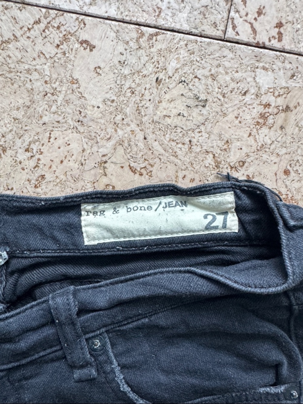 👖Rag & bone Black Skinny Jeans 👖 - Picture 5 of 13